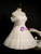 Ivory Tulle Appliques Pleats Homecoming Dress