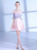 Tulle Homecoming Dress Two Straps Homecoming Dress  Applique Junior School Dress