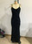 Velvet Straps Slim Party Dress