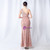 In Stock:Ship in 48 Hours Pink Sequins Beading Pleats Party Dress