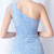 In Stock:Ship in 48 Hours Light Blue Sequins Beading Pleats Party Dress