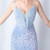 In Stock:Ship in 48 Hours Sky Blue Mermaid Sequins Beading Party Dress