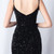 In Stock:Ship in 48 Hours Black Mermaid Sequins Beading Party Dress