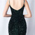 In Stock:Ship in 48 Hours Green Mermaid Sequins Beading Party Dress