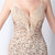 In Stock:Ship in 48 Hours Gold Mermaid Sequins Beading Party Prom Dress