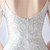In Stock:Ship in 48 Hours Sequins Spaghetti Straps Beading White Party Dress