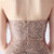 In Stock:Ship in 48 Hours Gold Sheath Sequins Feather Party Dress