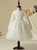 Stylish 2017 Flower Girl Dresses White Knee-Length Ball Gown Simple