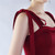 In Stock:Ship in 48 Hours Burgundy Mermaid Straps Party Dress