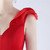 In Stock:Ship in 48 Hours Red Mermaid Pleats V-neck Split Party Dress