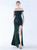 In Stock:Ship in 48 Hours Green Mermaid Split Sequins Party Dress