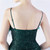 In Stock:Ship in 48 Hours Green Mermaid Sequins Feather Pleats Party Dress