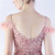 In Stock:Ship in 48 Hours Pink Straps Sequins Feather Party Dress