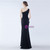 In Stock:Ship in 48 Hours Unique Black One Shoulder Party Dress