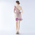 In Stock:Ship in 48 Hours Pink One Shoulder Short Party Dress