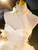 Yellow Tulle Halter Butterfly Quinceanera Dress