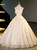 Yellow Tulle Halter Butterfly Quinceanera Dress
