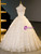 Yellow Tulle Halter Butterfly Quinceanera Dress