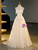 Yellow Tulle Halter Butterfly Quinceanera Dress