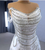 White Mermaid Off the Shoulder Pearls Beading Wedding Dress