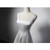 Simple White Satin Straps Ankle Length Wedding Dress
