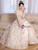 White Tulle Flower Off the Shoulder Prom Dress