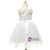 Fabulous One Shoulder White Flower Girl Dresses