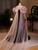 Black Mermaid Velvet Pink Flower Prom Dress