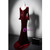 Burgundy Mermaid Long Sleeve Velvet Prom Dress