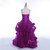 Brilliant Purple Diamond Tulle Flower Girl Dresses Sleeveless Pageant Dresses For Girls