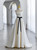 Ivory Saatin Strapless Pleats Wedding Dress