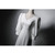 White Long Sleeve V-neck Button Wedding Dress
