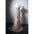 Champagne Mermaid Tulle Sequins Off the Shoulder Prom Dress