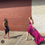 High Low Prom Dresses 2017 Glitter Belt Fuchsia Prom Gown
