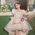 In Stock:Ship in 48 Hours Ball Gown Sequins Puff Sleeve Flower Girl Dress