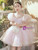 In Stock:Ship in 48 Hours Pink Sequins Flower Girl Dress