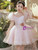 In Stock:Ship in 48 Hours Pink Sequins Flower Girl Dress