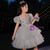 In Stock:Ship in 48 Hours Gray Tulle Flower Girl Dress