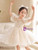 In Stock:Ship in 48 hours Champagne Puff Sleeve Sequins Flower Girls Dress