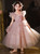 In Stock:Ship in 48 hours Pink Tulle Sequins Princess Flower Girl Dress