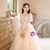 In Stock:Ship in 48 Hours Tulle Long Sleeve Flower Girl Dress