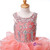 Simple Crystals Flower Girls Dresses for Wedding Kids Pageant Dress