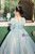 In Stock:Ship in 48 Hours Blue Sequins Long Sleeve Flower Girl Dress