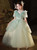In Stock:Ship in 48 Hours Tulle Puff Sleeve Flower Girl Dress