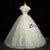 Silver Ball Gown Off the Shoulder Quinceanera Dress