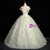 Silver Ball Gown Off the Shoulder Quinceanera Dress