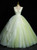 Light Green Tulle Lace Quinceanera Dress