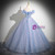 Light Blue Tulle Off the Shoulder Quinceanera Dress