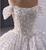 Vintage White Tulle Sequins Strapless Beading Wedding Dress