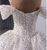 Vintage White Tulle Sequins Strapless Beading Wedding Dress